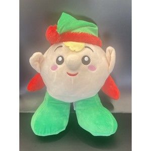 Kellytoy Holiday Elf Plush 10" Stuffed Chubby Christmas Toy 2018 C17